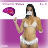 *PS108-FANTASIA FEMININA PIMENTA SEXY PIMENTINHA DOUTORA