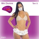 PS231-FANTASIA FEMININA PIMENTA SEXY MINI DOUTORA