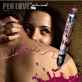 CANETA COMESTIVEL SICRET PEN LOVE TRAD 20G CEREJA - 00234