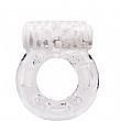 Anel peniano com vibro cor transparente