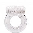 Anel peniano com vibro cor transparente