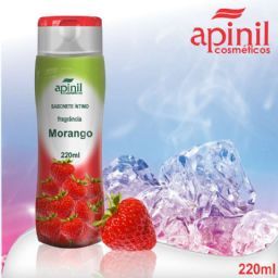 SABONETE INTIMO APINIL 220ML MORANGO - 13362