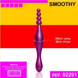 PLUG ANAL SEM VIBRO AEE SMOOTHY ROSA (AC097R) - 02291