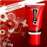 EXCITANTE FEMININO SEXY HOT BALSAMO DO PRAZER + PLEASURE 15G