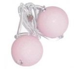 Bolinhas Tailandesas com 5 bolas médias em cordão de silicone