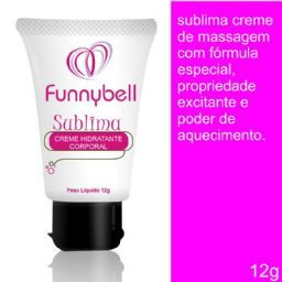 EXCITANTE FEMININO FUNNYBELL SUBLIMA 12G - 11991