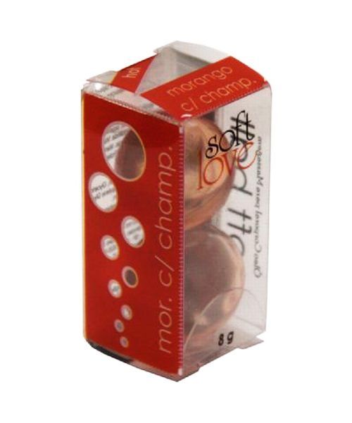 Bolinhas Beijavel Sabor Morango com Champagne Hot -esquenta