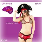 PS230-FANTASIA FEMININA PIMENTA SEXY MINI PIRATA